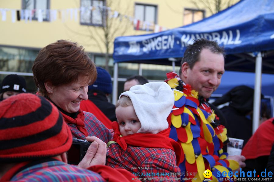 Kinderumzug - Fasnetsumzug: Singen am Bodensee, 18.02.2012