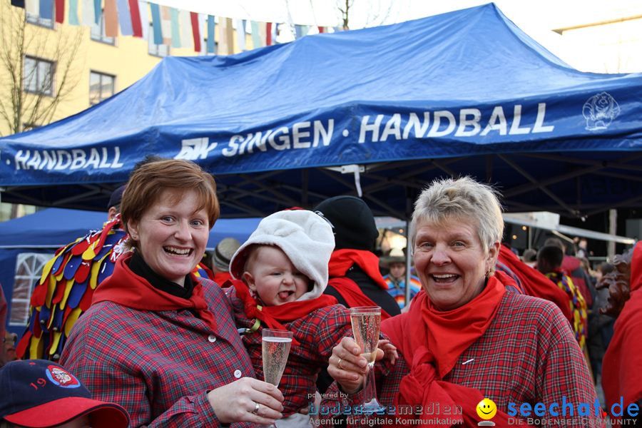 Kinderumzug - Fasnetsumzug: Singen am Bodensee, 18.02.2012