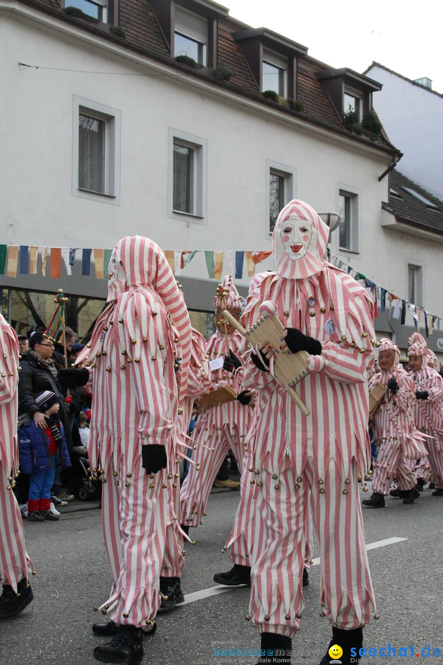 Kinderumzug - Fasnetsumzug: Singen am Bodensee, 18.02.2012