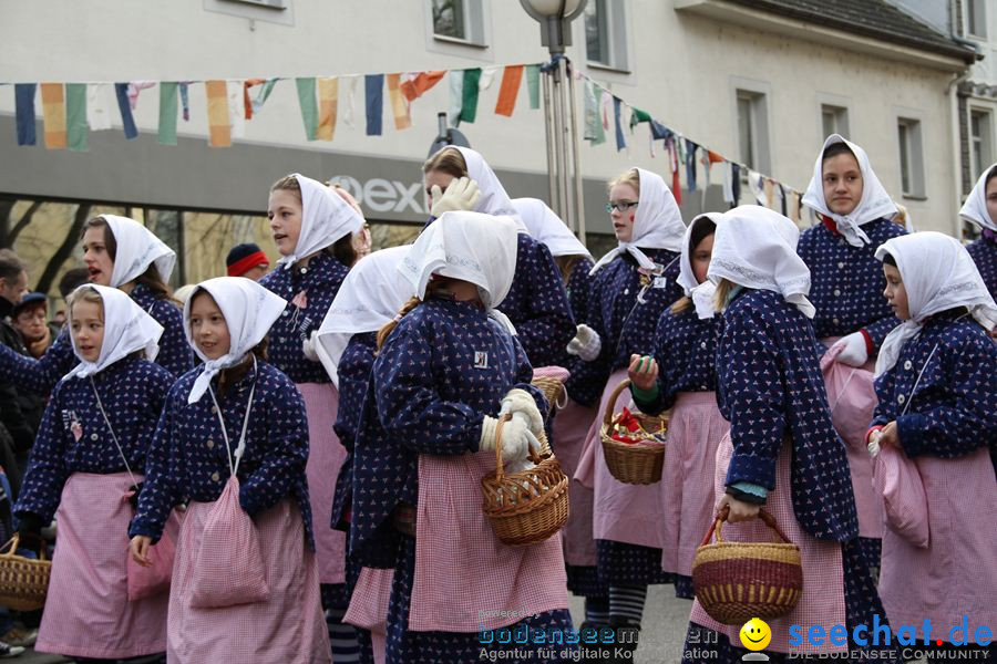 Kinderumzug - Fasnetsumzug: Singen am Bodensee, 18.02.2012