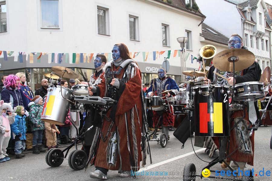 Kinderumzug - Fasnetsumzug: Singen am Bodensee, 18.02.2012