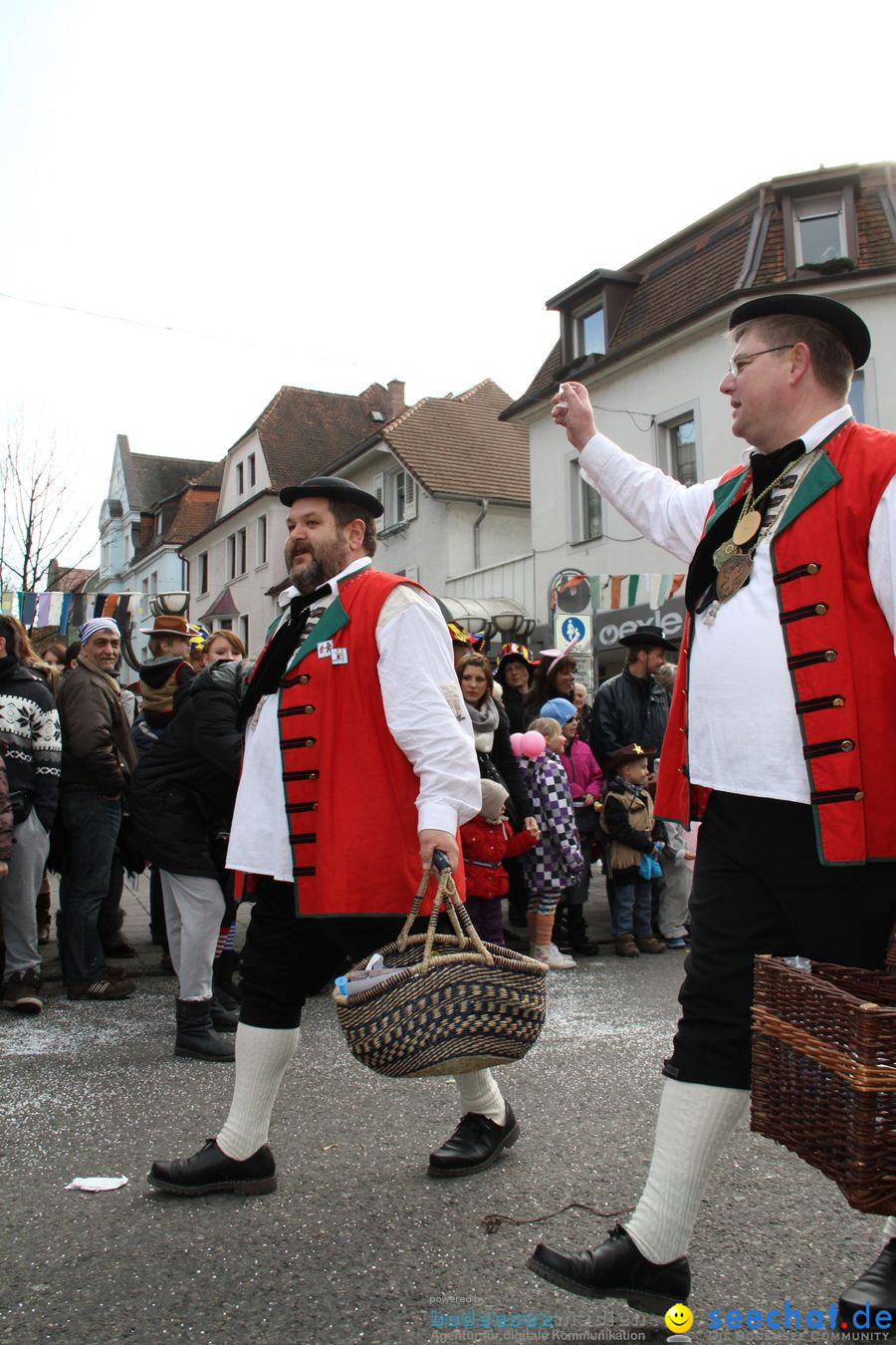 Kinderumzug - Fasnetsumzug: Singen am Bodensee, 18.02.2012