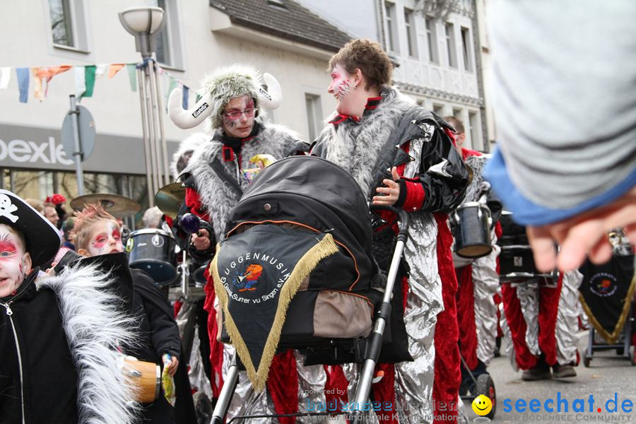 Kinderumzug - Fasnetsumzug: Singen am Bodensee, 18.02.2012