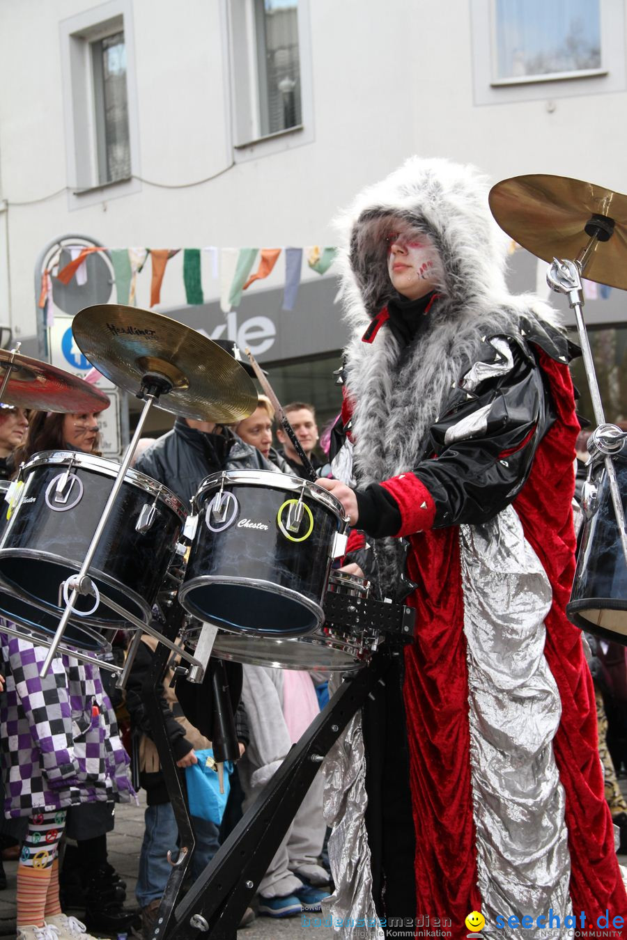 Kinderumzug - Fasnetsumzug: Singen am Bodensee, 18.02.2012