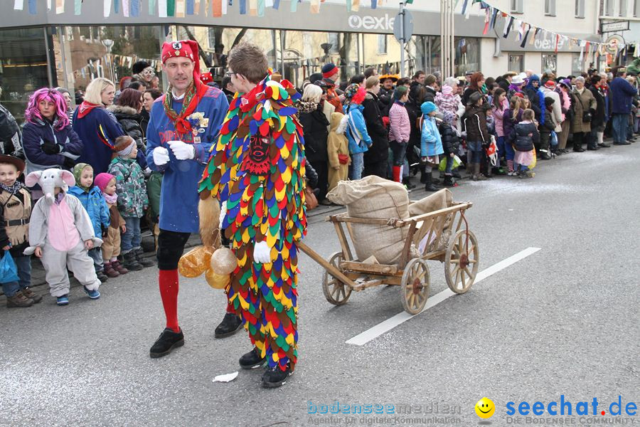 Kinderumzug - Fasnetsumzug: Singen am Bodensee, 18.02.2012