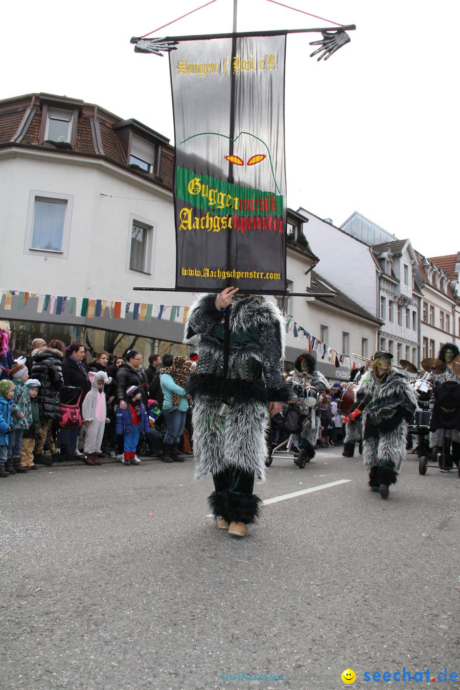 Kinderumzug - Fasnetsumzug: Singen am Bodensee, 18.02.2012