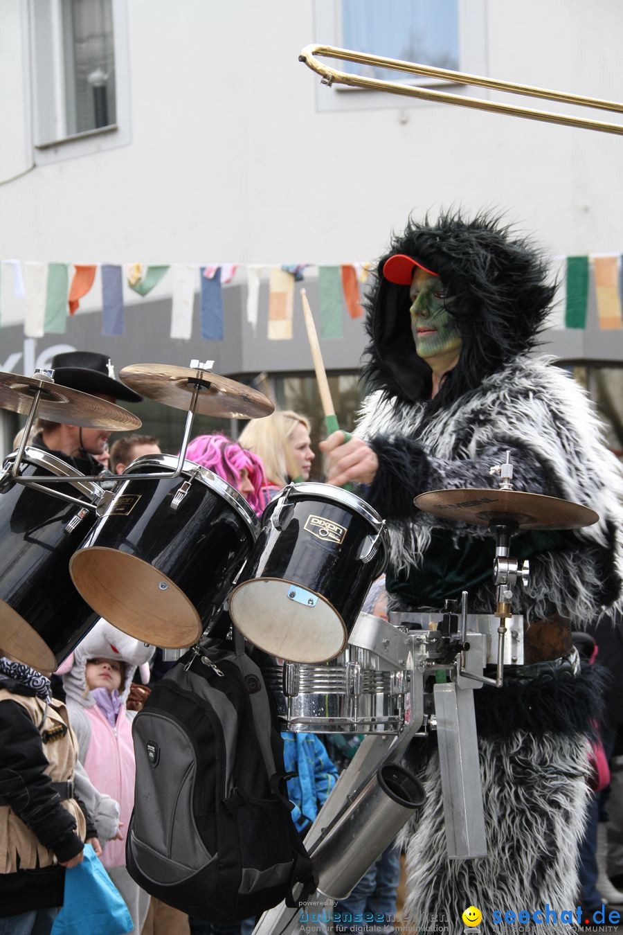 Kinderumzug - Fasnetsumzug: Singen am Bodensee, 18.02.2012