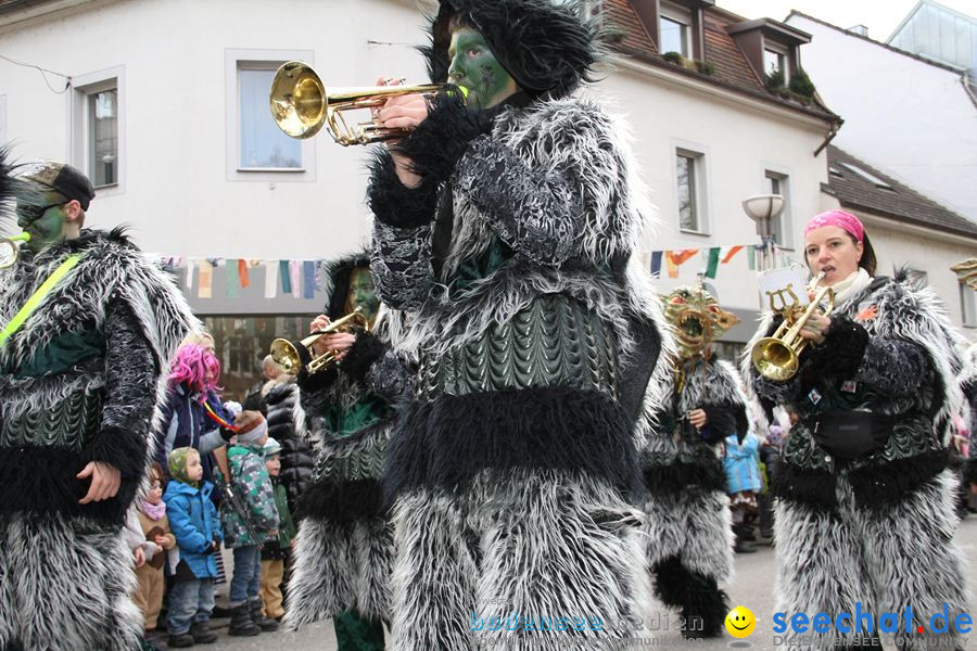 Kinderumzug - Fasnetsumzug: Singen am Bodensee, 18.02.2012