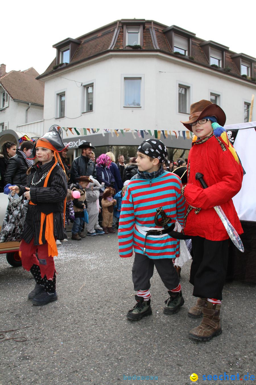 Kinderumzug - Fasnetsumzug: Singen am Bodensee, 18.02.2012