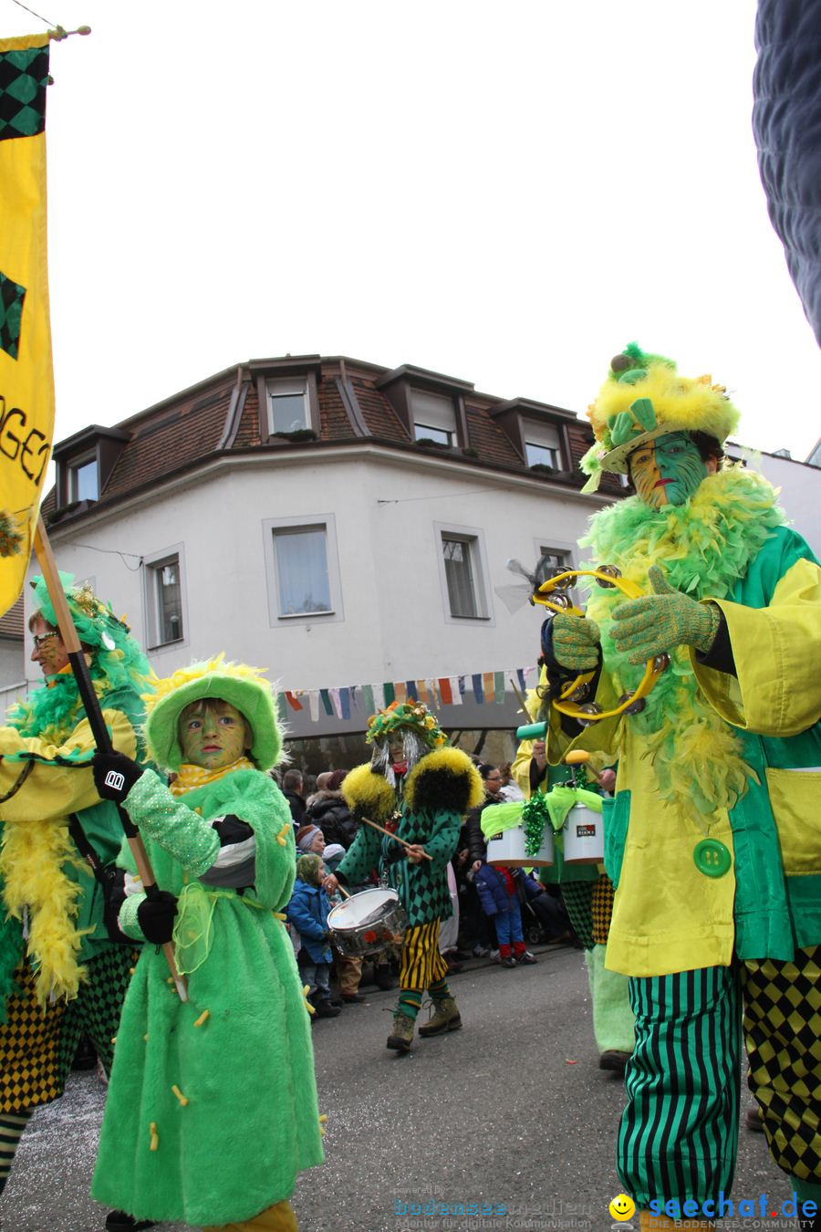 Kinderumzug - Fasnetsumzug: Singen am Bodensee, 18.02.2012