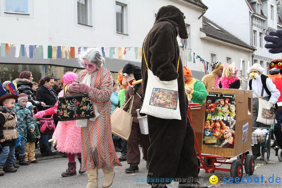 Kinderumzug - Fasnetsumzug: Singen am Bodensee, 18.02.2012