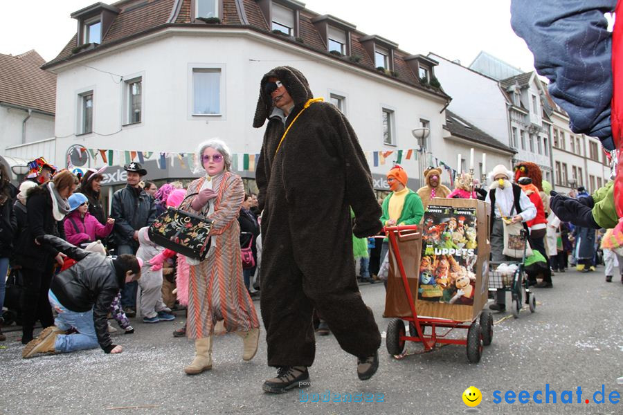 Kinderumzug - Fasnetsumzug: Singen am Bodensee, 18.02.2012