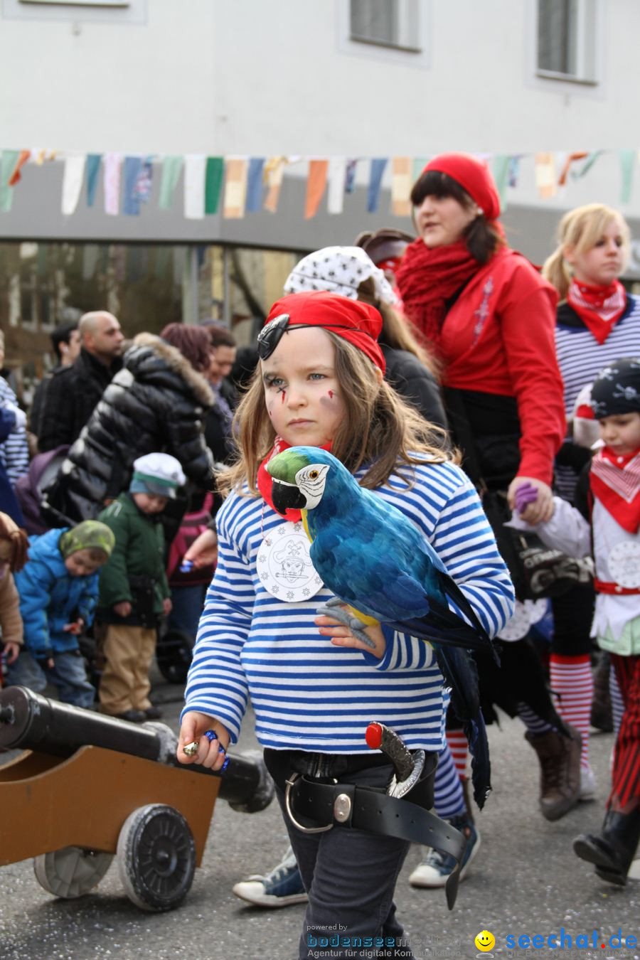 Kinderumzug - Fasnetsumzug: Singen am Bodensee, 18.02.2012