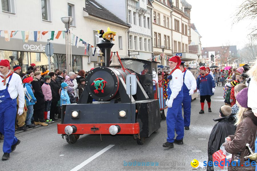 Kinderumzug - Fasnetsumzug: Singen am Bodensee, 18.02.2012