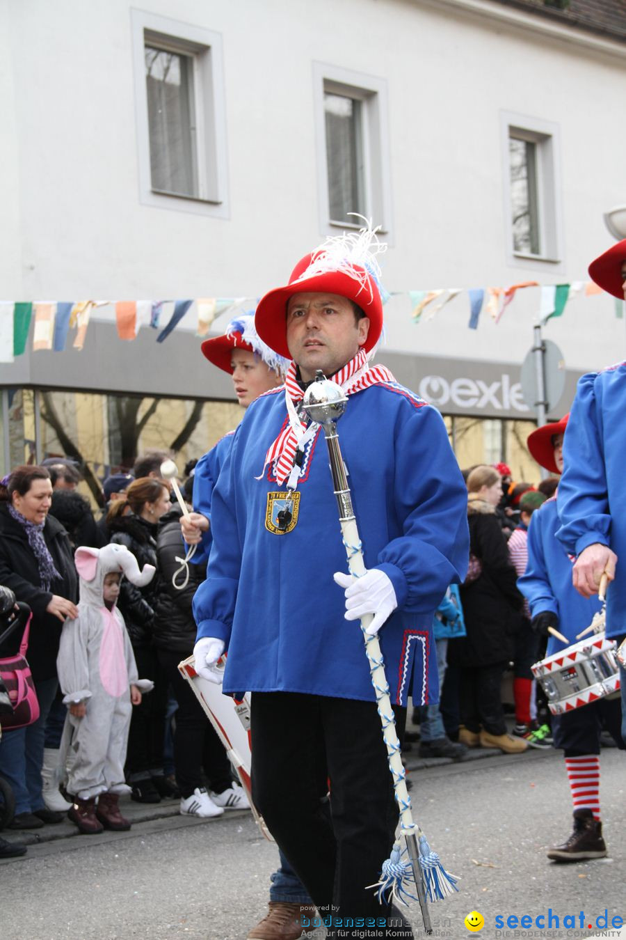 Kinderumzug - Fasnetsumzug: Singen am Bodensee, 18.02.2012