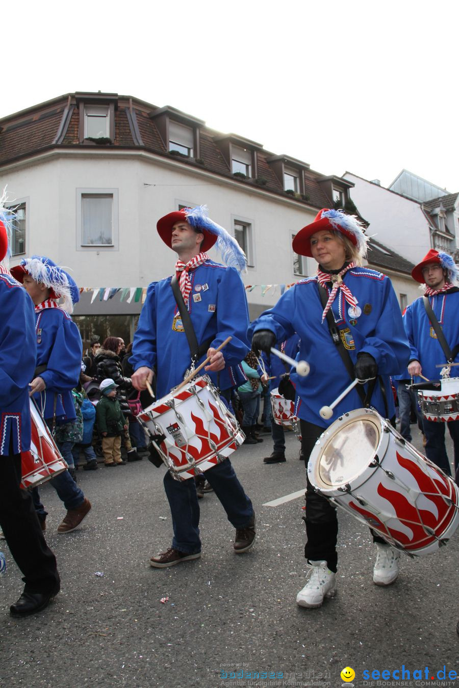 Kinderumzug - Fasnetsumzug: Singen am Bodensee, 18.02.2012