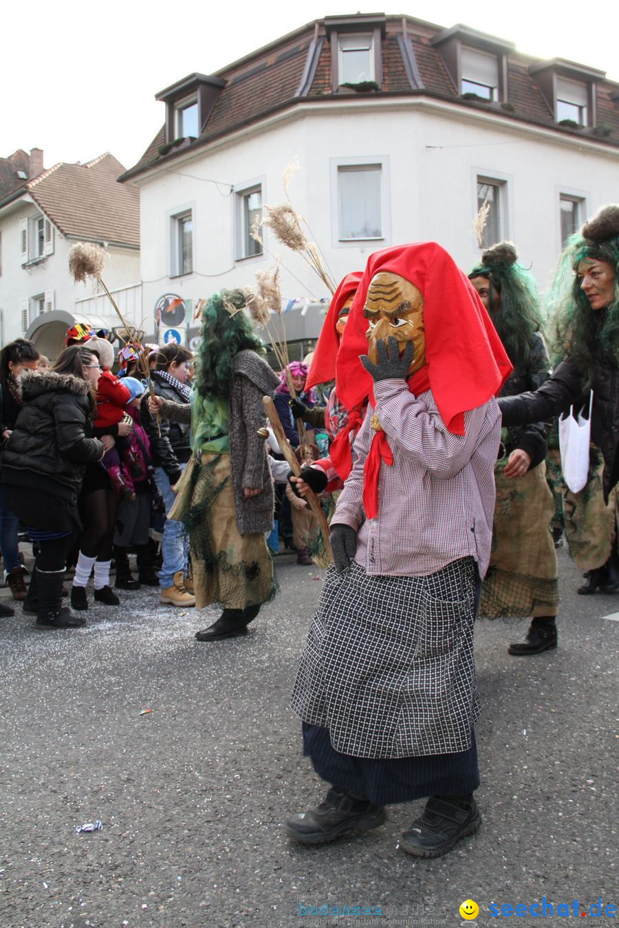 Kinderumzug - Fasnetsumzug: Singen am Bodensee, 18.02.2012