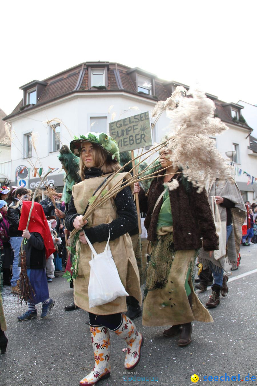 Kinderumzug - Fasnetsumzug: Singen am Bodensee, 18.02.2012