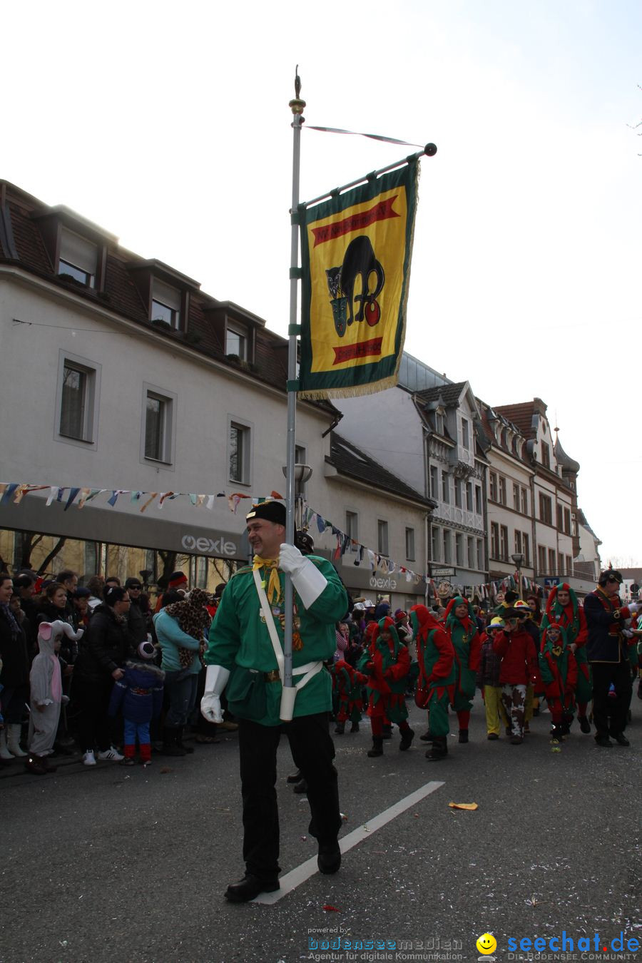 Kinderumzug - Fasnetsumzug: Singen am Bodensee, 18.02.2012