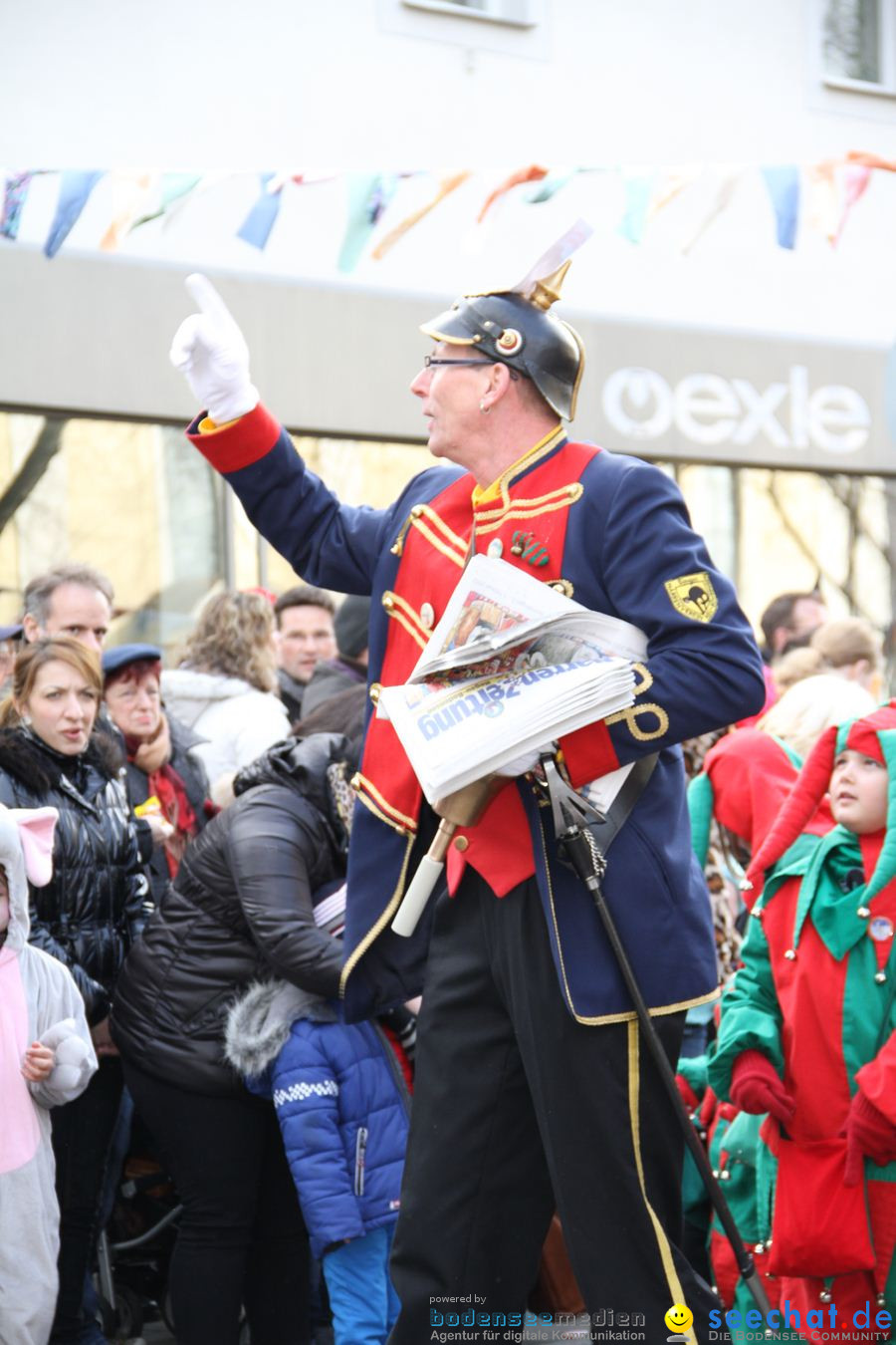 Kinderumzug - Fasnetsumzug: Singen am Bodensee, 18.02.2012