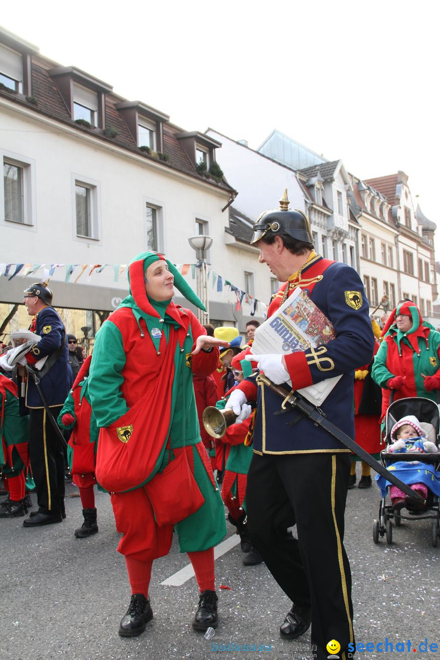 Kinderumzug - Fasnetsumzug: Singen am Bodensee, 18.02.2012