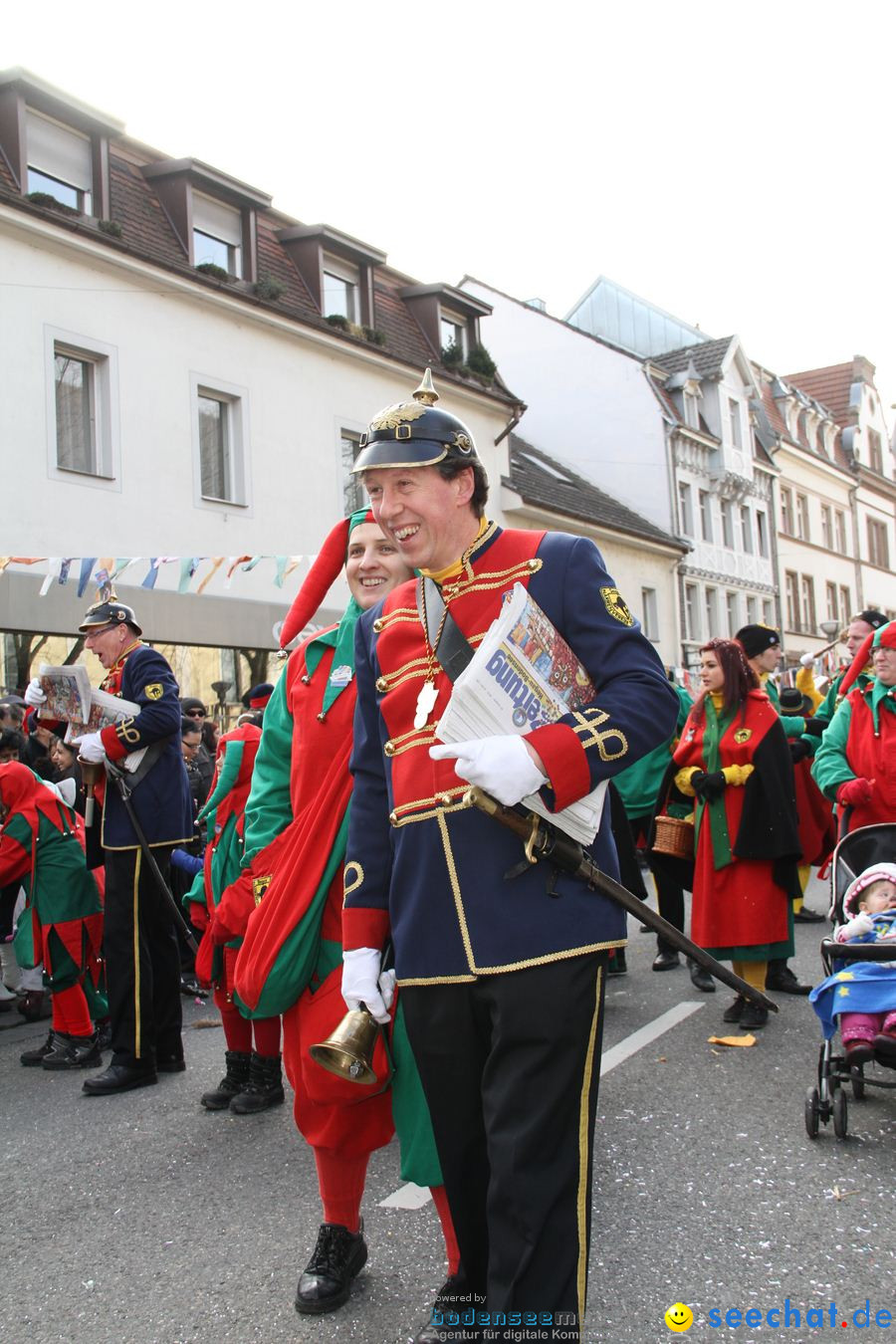 Kinderumzug - Fasnetsumzug: Singen am Bodensee, 18.02.2012