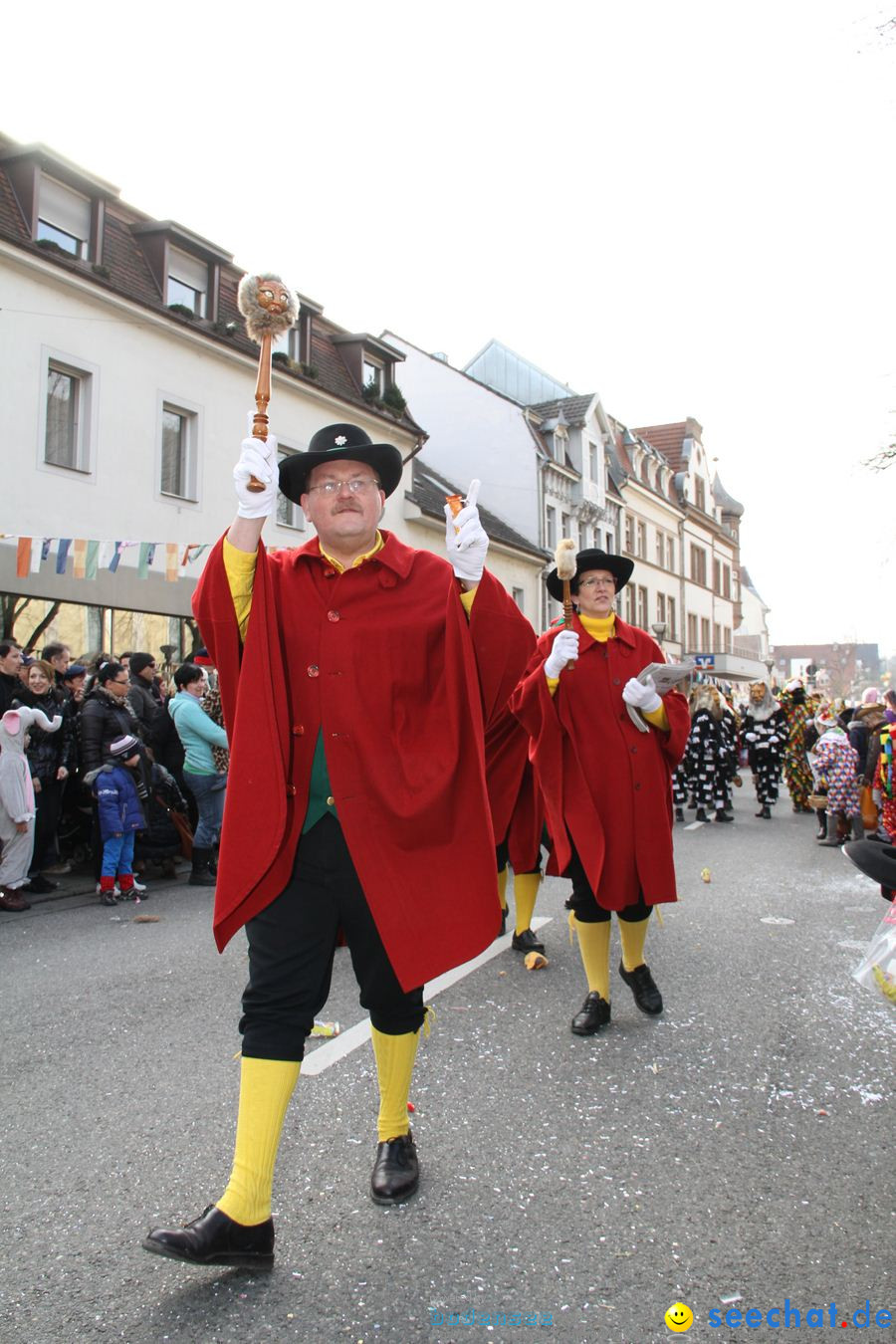 Kinderumzug - Fasnetsumzug: Singen am Bodensee, 18.02.2012