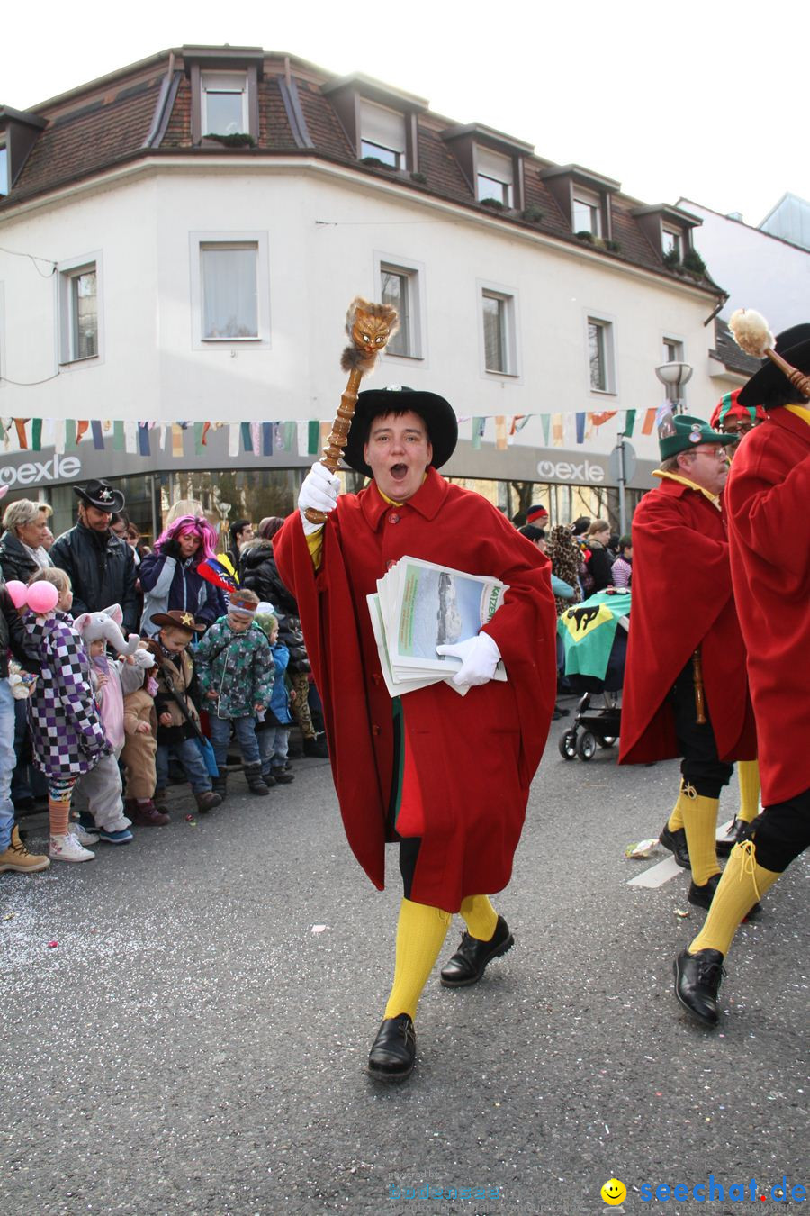 Kinderumzug - Fasnetsumzug: Singen am Bodensee, 18.02.2012