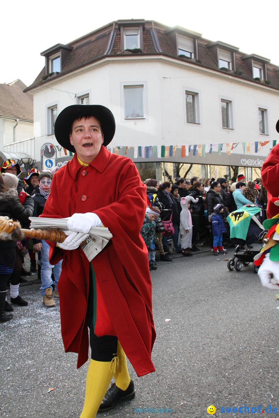 Kinderumzug - Fasnetsumzug: Singen am Bodensee, 18.02.2012