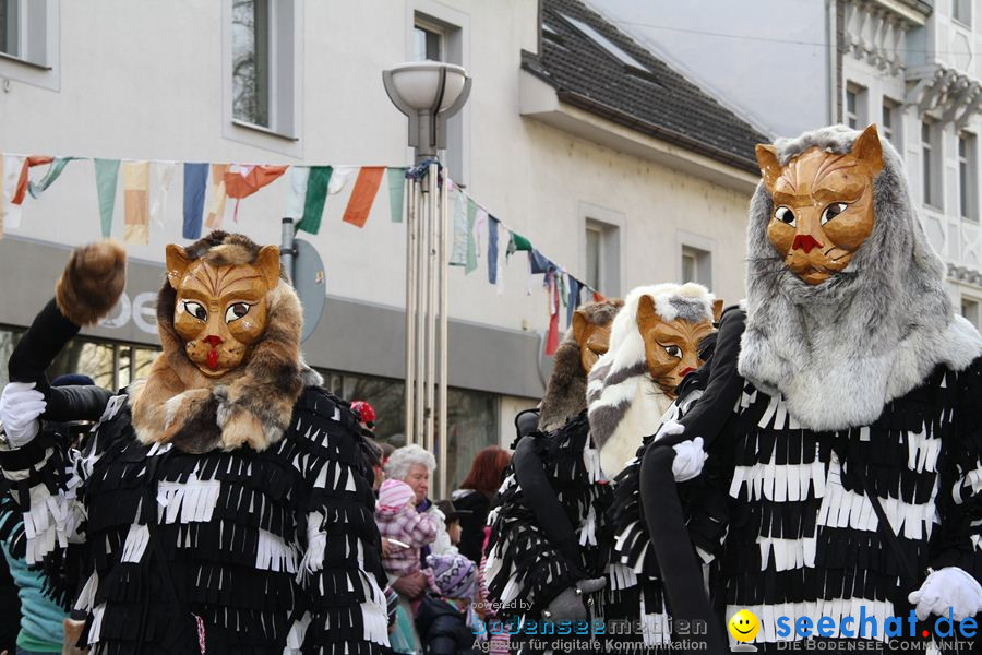 Kinderumzug - Fasnetsumzug: Singen am Bodensee, 18.02.2012