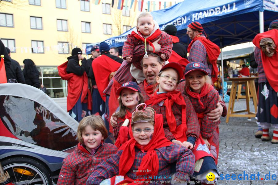 Kinderumzug - Fasnetsumzug: Singen am Bodensee, 18.02.2012