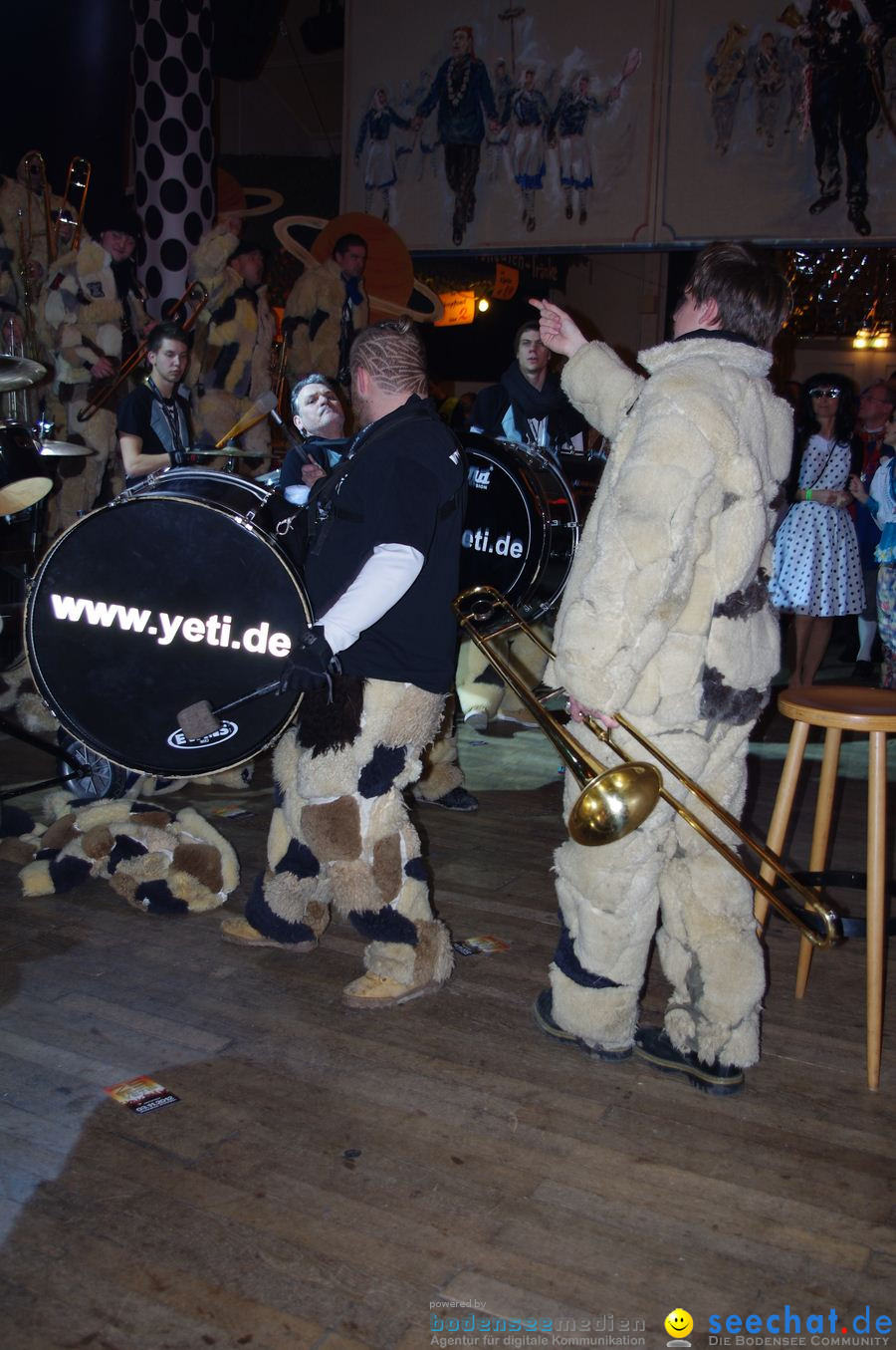 Fasnetsnacht in der Scheffelhalle: Singen am Bodensee, 18.02.2012