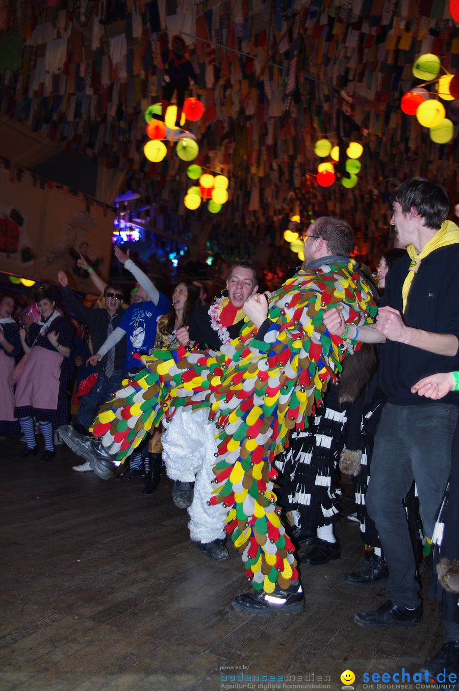 Fasnetsnacht in der Scheffelhalle: Singen am Bodensee, 18.02.2012