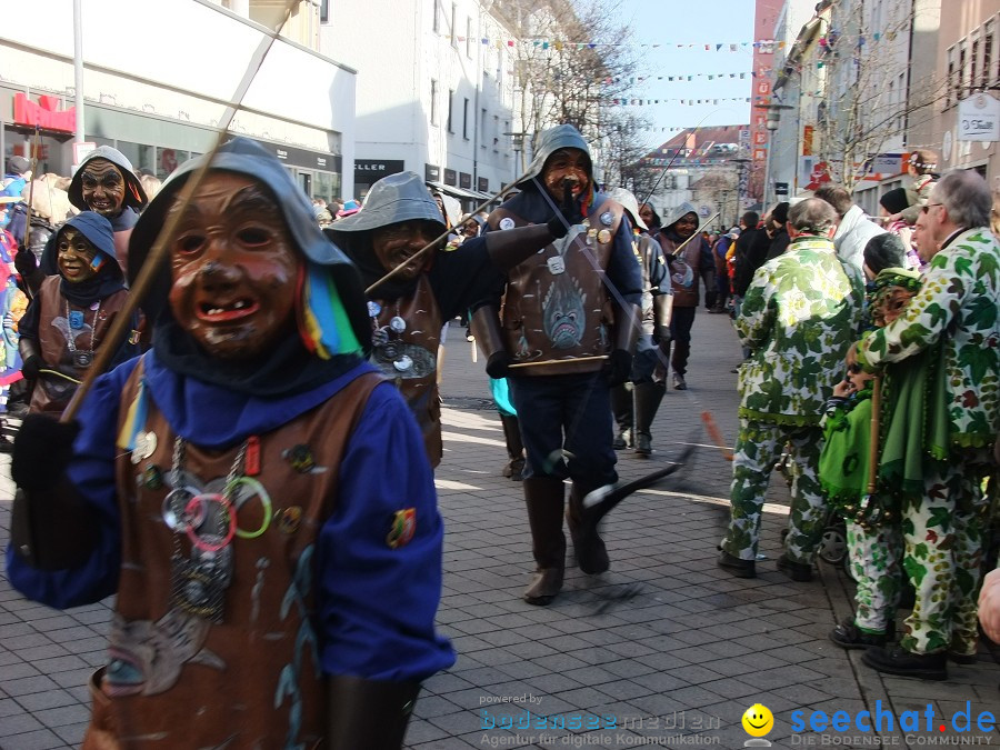 Fasnachtsumzug: Friedrichshafen am Bodensee, 18.02.2012