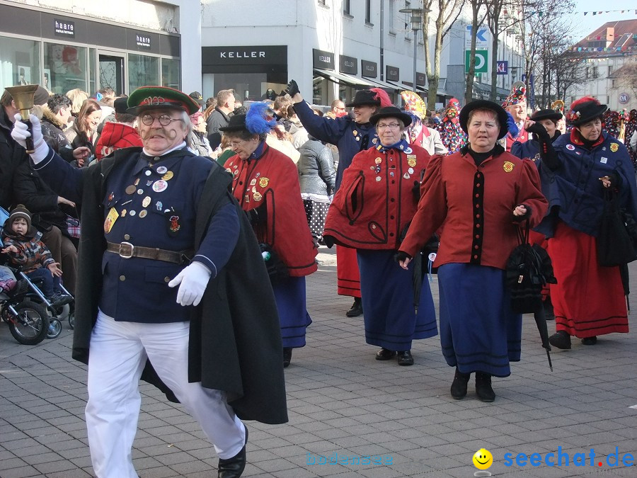 Fasnachtsumzug: Friedrichshafen am Bodensee, 18.02.2012