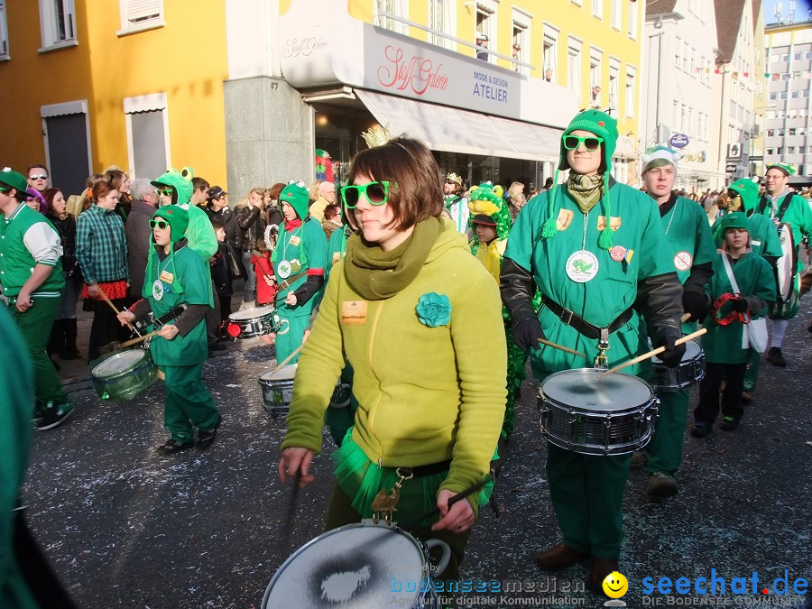 Fasnachtsumzug: Friedrichshafen am Bodensee, 18.02.2012