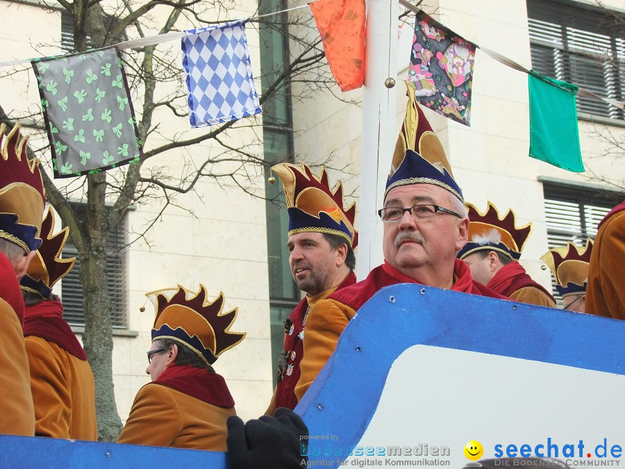 Fasnachtsumzug: Friedrichshafen am Bodensee, 18.02.2012