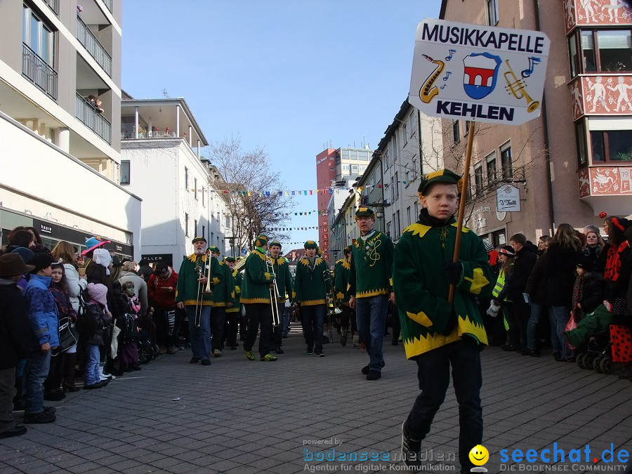 Fasnachtsumzug: Friedrichshafen am Bodensee, 18.02.2012