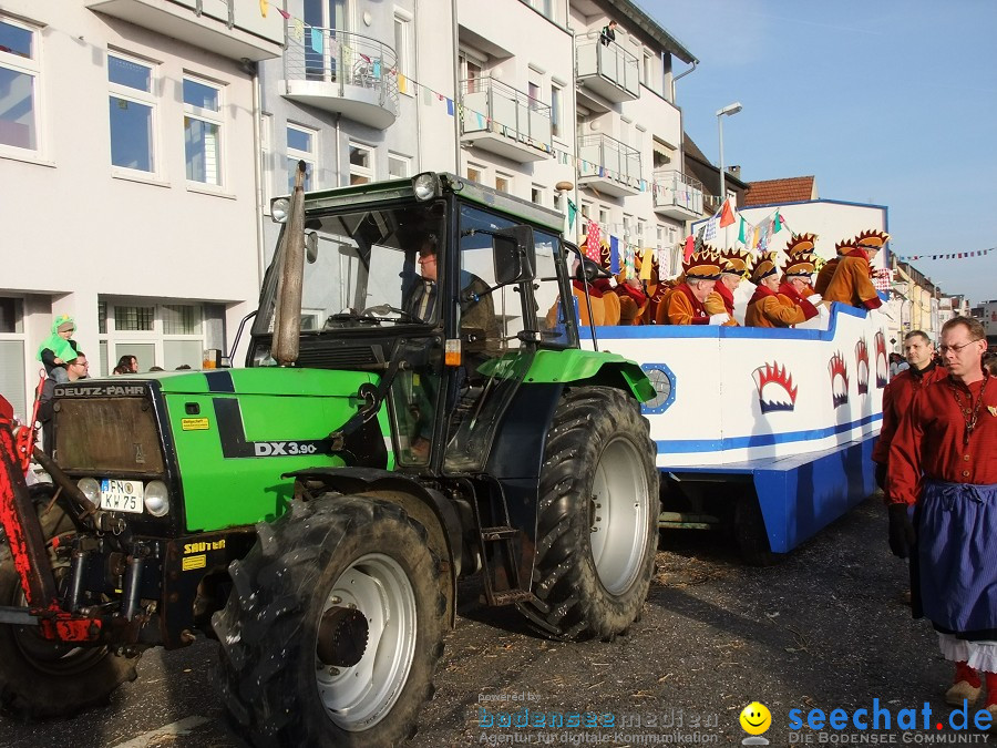 Fasnachtsumzug: Friedrichshafen am Bodensee, 18.02.2012