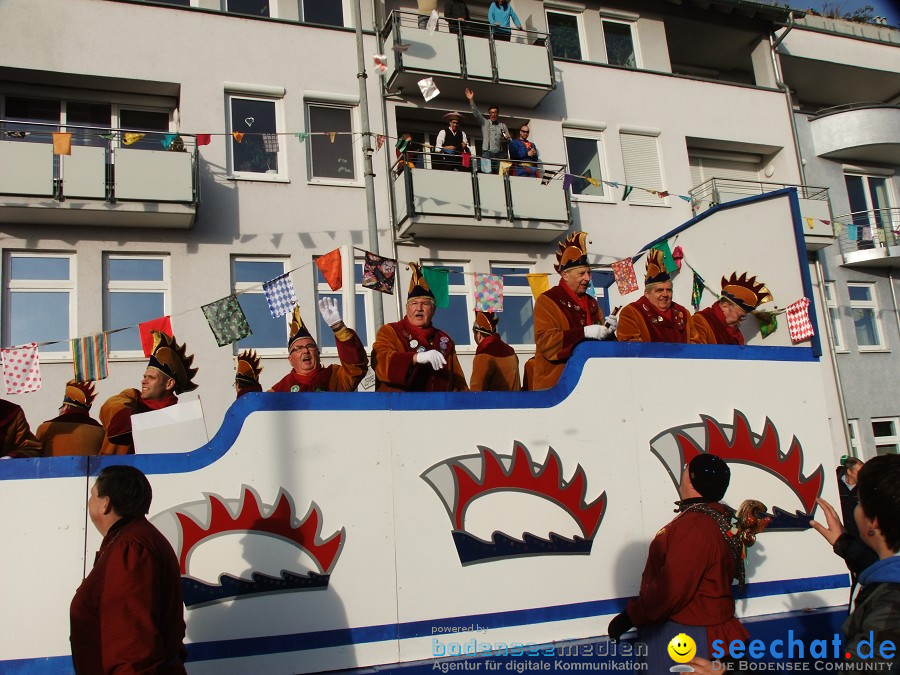 Fasnachtsumzug: Friedrichshafen am Bodensee, 18.02.2012