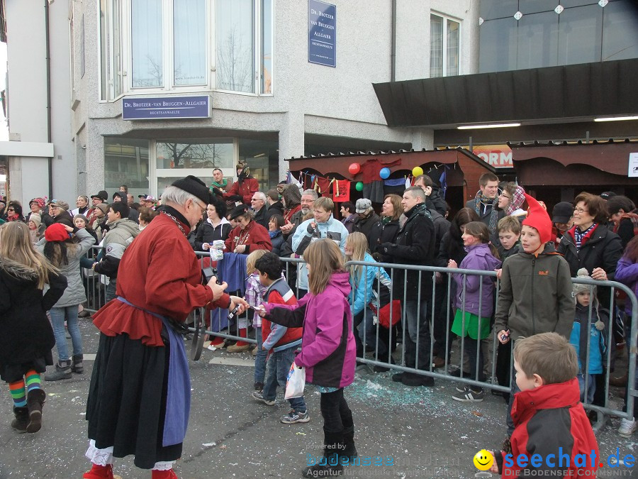 Fasnachtsumzug: Friedrichshafen am Bodensee, 18.02.2012