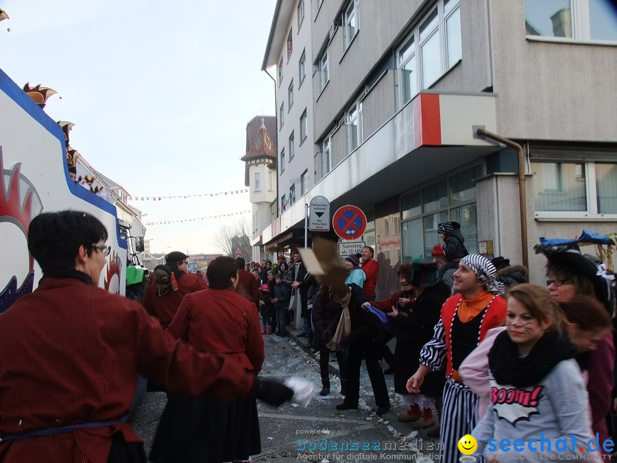 Fasnachtsumzug: Friedrichshafen am Bodensee, 18.02.2012