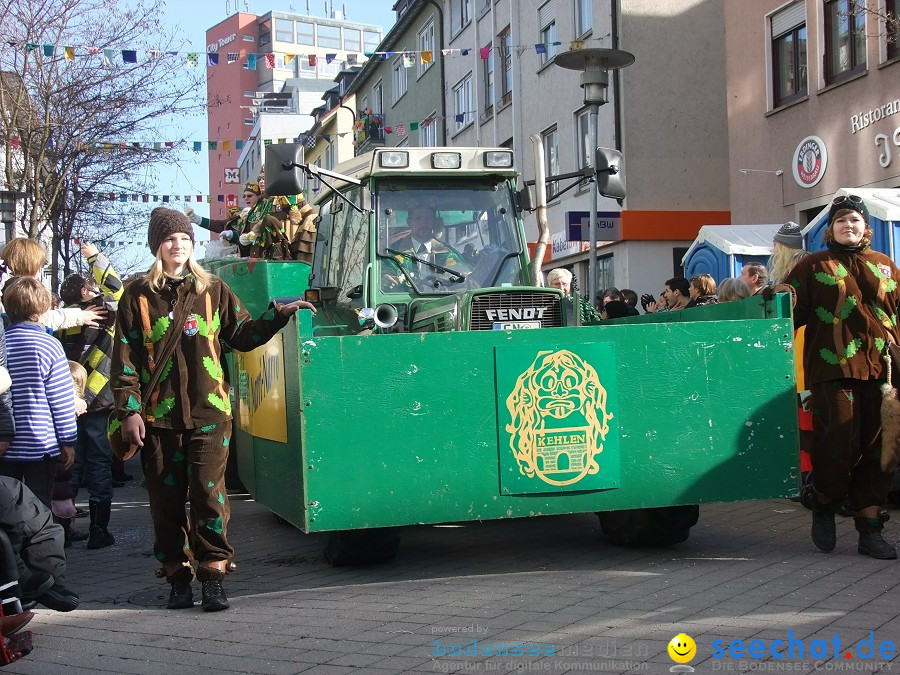 Fasnachtsumzug: Friedrichshafen am Bodensee, 18.02.2012