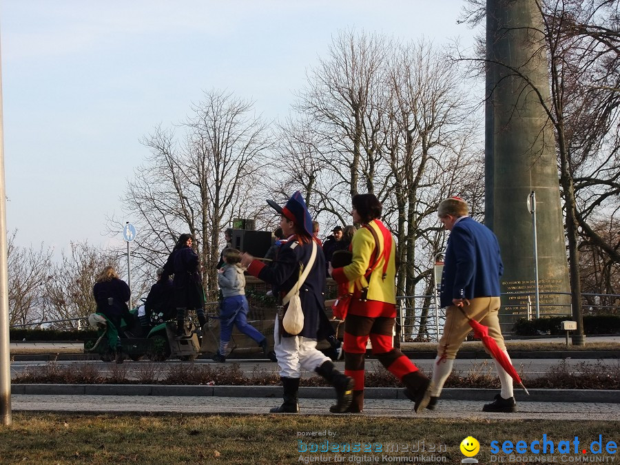 Fasnachtsumzug: Friedrichshafen am Bodensee, 18.02.2012