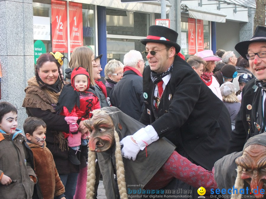 Fasnachtsumzug: Friedrichshafen am Bodensee, 18.02.2012