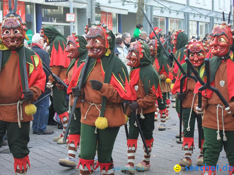 Fasnachtsumzug: Friedrichshafen am Bodensee, 18.02.2012