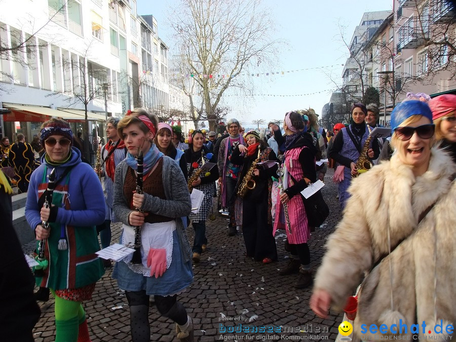 Fasnachtsumzug: Friedrichshafen am Bodensee, 18.02.2012