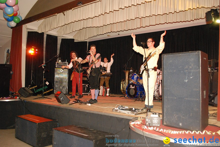 Maskenball 2012: Partyband Lemongrass: Beuren, 17.02.2012