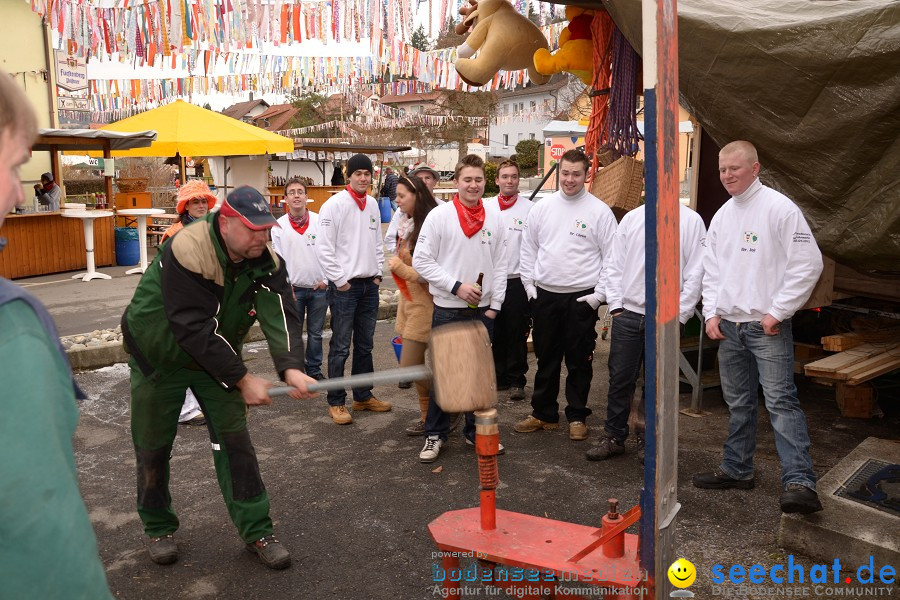 Johrmarkt - nur alle vier Jahre - Rosenmontag: Freudental, 20.02.2012