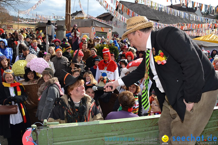 Johrmarkt - nur alle vier Jahre - Rosenmontag: Freudental, 20.02.2012